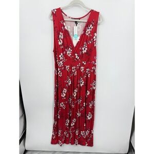 knee length dresses for ladies Adelina Flutter Sleeve Belted Tiered Midi Dress main image 0